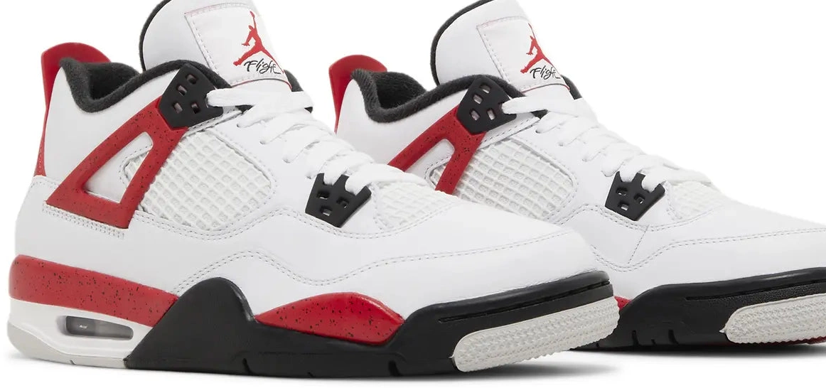 GS Cement' Jordan 'Red Retro Air 4 0717
